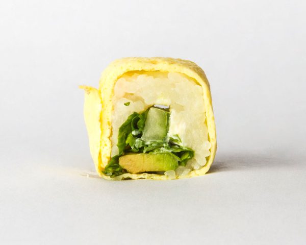 SUSHI-EGG-ROLL-VEGGIE-GREEN